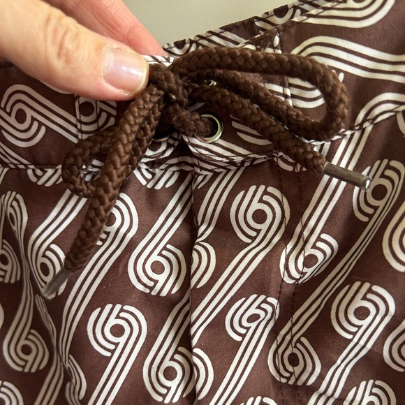 GUC Penguin brand swim trunks with liner, size 32. Drawstring waist. Velcro fly. - Picture 3 of 12